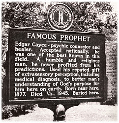 Edgar Cayce Monument